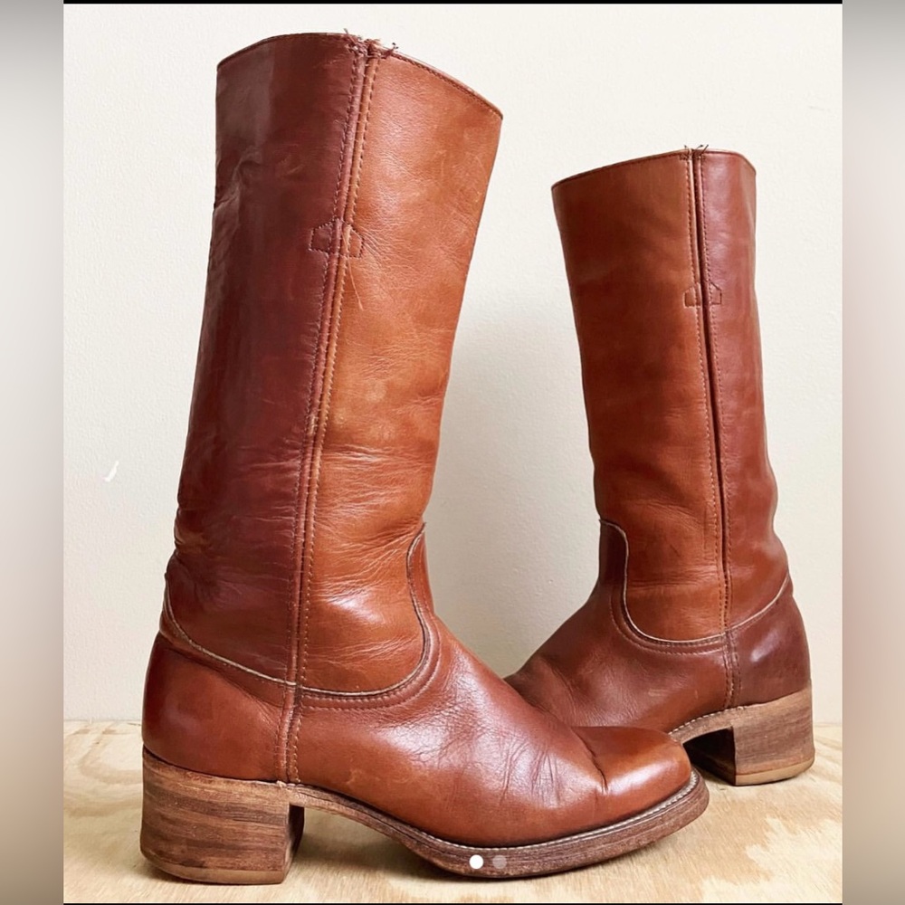 FRYE *black label* campus boots, women’s 9